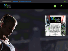 Tablet Screenshot of bodyenjoy.com.br